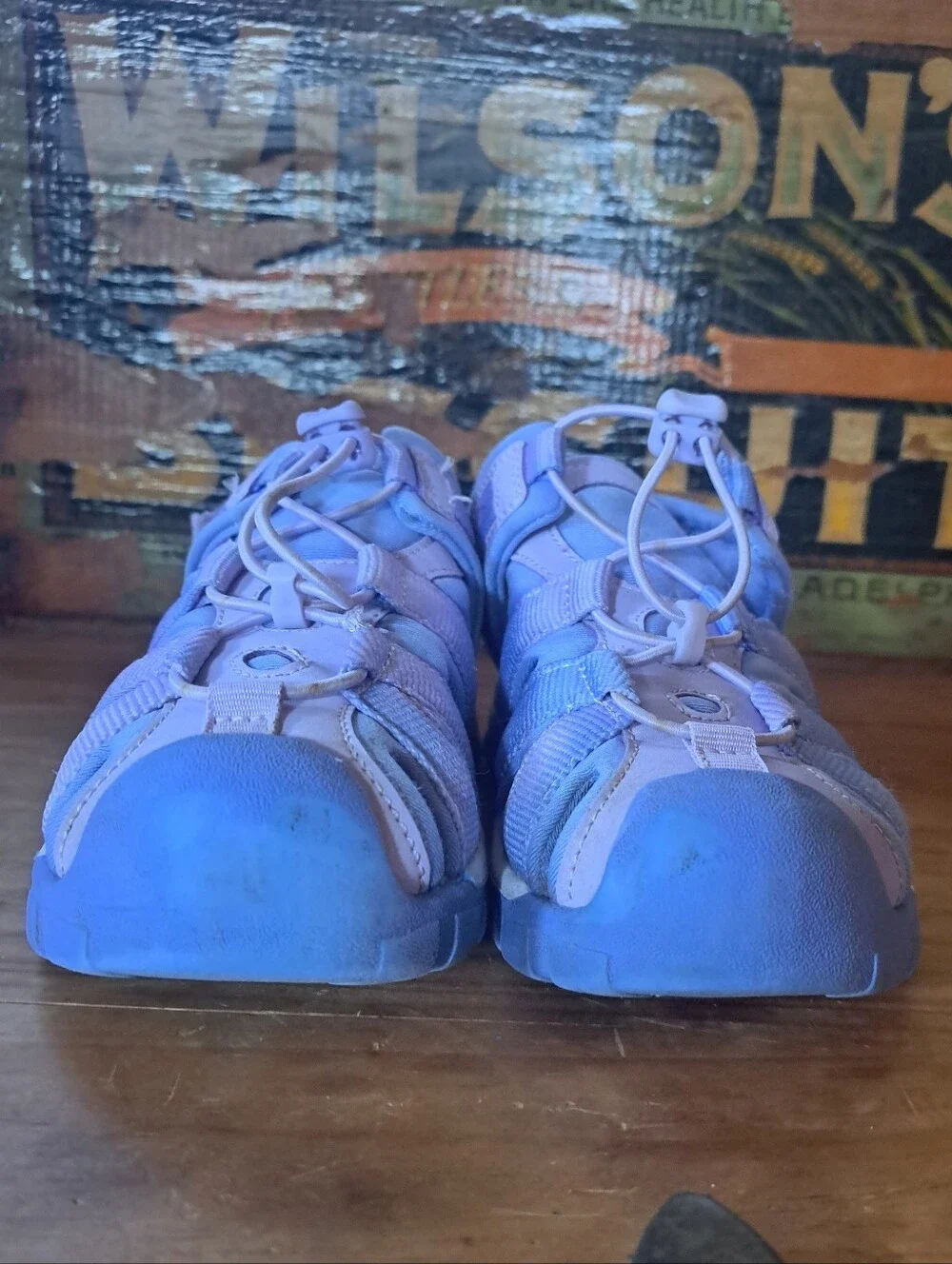 Lands' End Kids All Weather Closed Toe Sandals  Kids Size 13 Water Trail Shoes